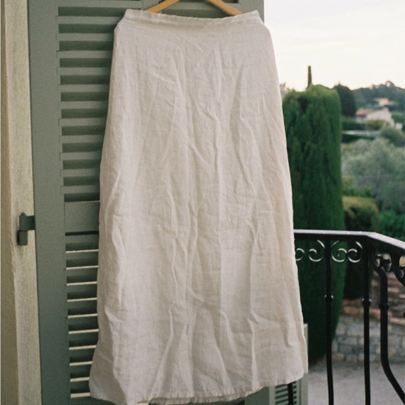 Djerf Avenue Linen Maxi Skirt - Picture 3 of 8